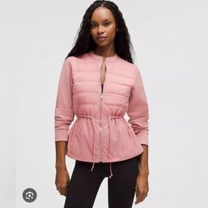 Lululemon down filled cinch waist jacket